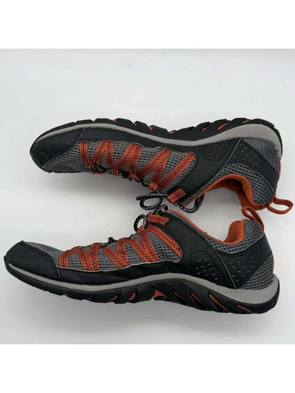 Merrell Coastrider J115 Men’s 9.5 Gray Orange Water Hiking Trail Shoes